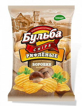Чипсы "Бульба" (Боровик) 75 г, шт